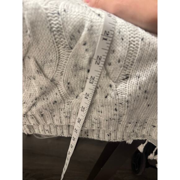 NWT Anthropologie Simona Cowl Neck Slouchy Sweater Gray Size Medium - Picture 5 of 9